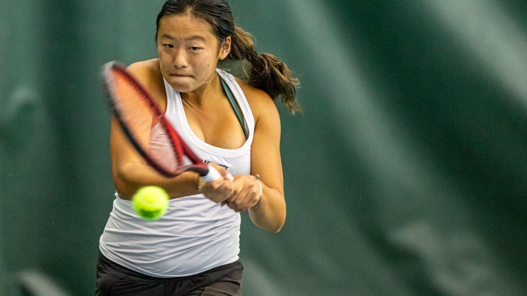 Amber Yin made most of lone season playing for Lafayette: All-Metro girls tennis player of the year